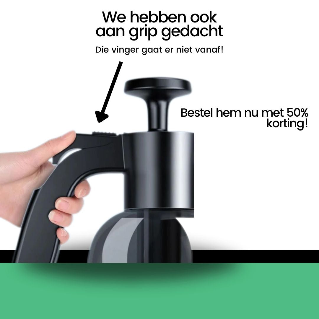 FoamBlaster - Bespaar tijd en geld!